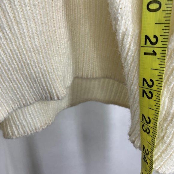 Vintage 90's Chinawear Pearl Embroidered Sweater Large - Picture 9 of 11